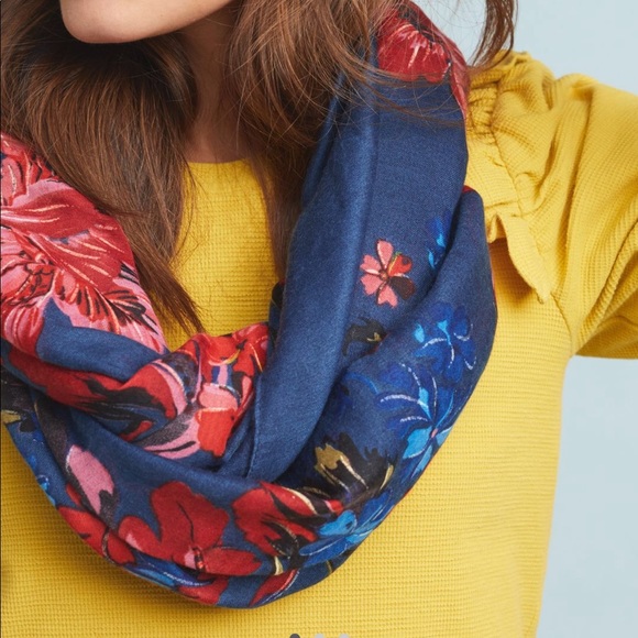 Anthropologie Accessories - {Anthropologie} Harvest Blooms Scarf